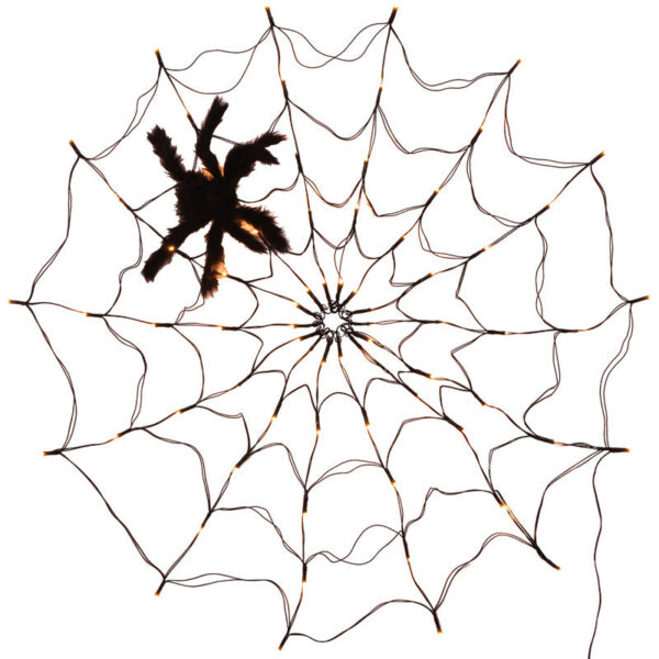 Halloween LED Spider Web Light – 5V, 8 Modes - Image 5