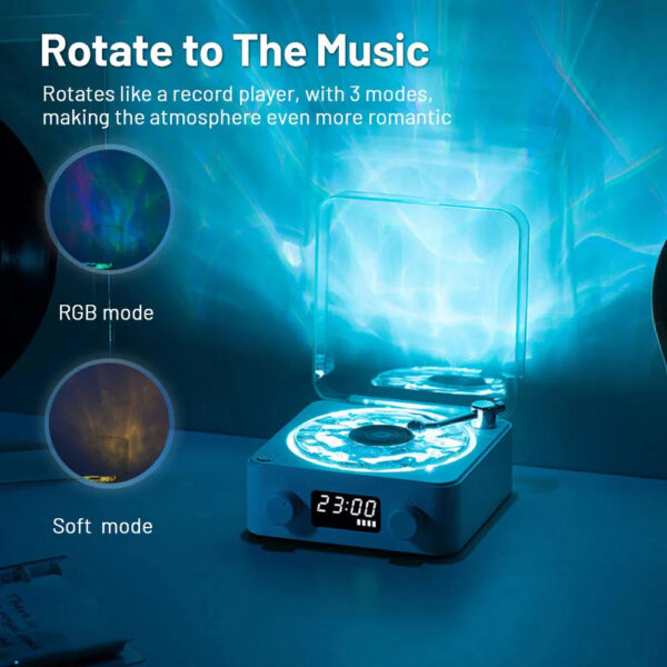 Mini Retro White Noise Bluetooth Speaker - Image 4