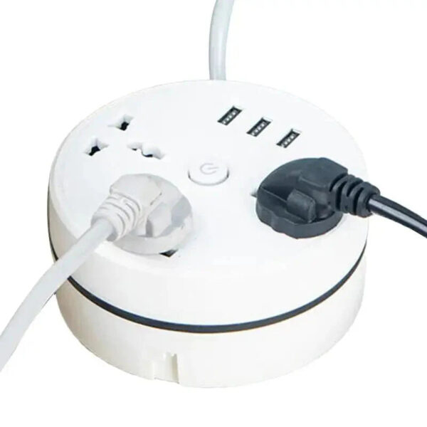 EU Plug AC Outlet Smart Home Power Strip – Multipurpose Electrical Extension Cord with USB Ports & Fast Charging - Image 6