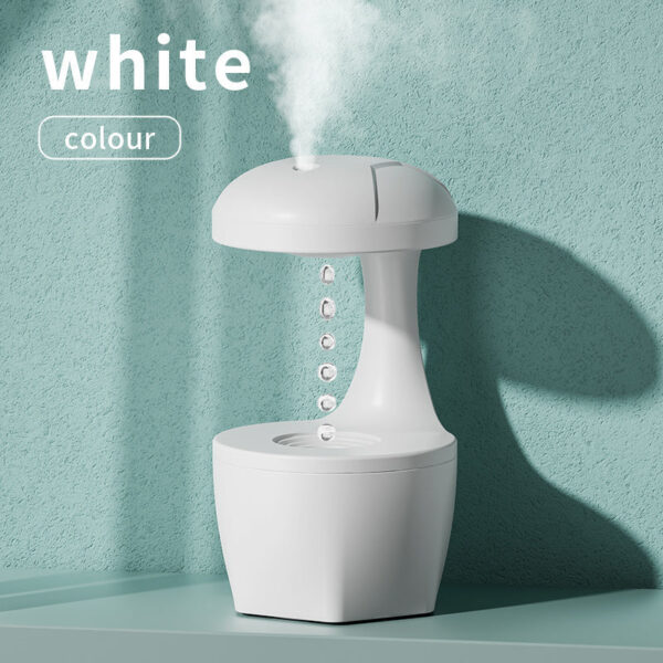 New Arrival Portable 800ml H2o Anti Gravity Usb Air Water Droplet Cool Mist Smooth Sailing Aromatherapy Humidifier For Bedroom - Image 6