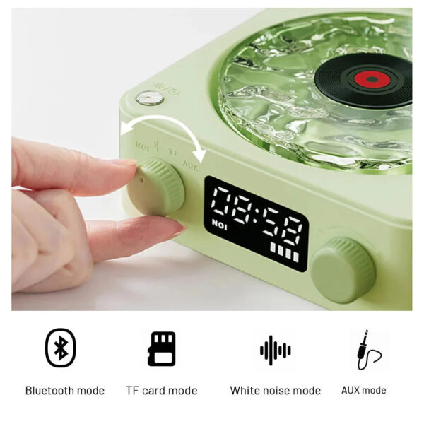 Mini Retro White Noise Bluetooth Speaker - Image 5