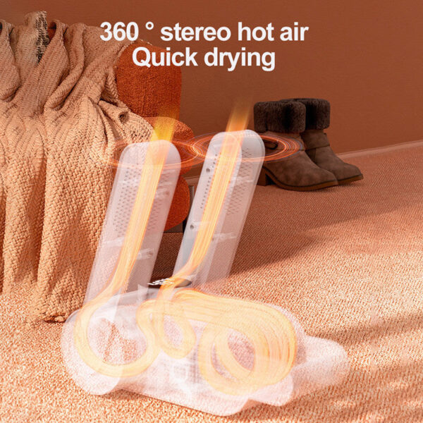 New Shoe Dryer Folding Retractable Smart UV - Image 2