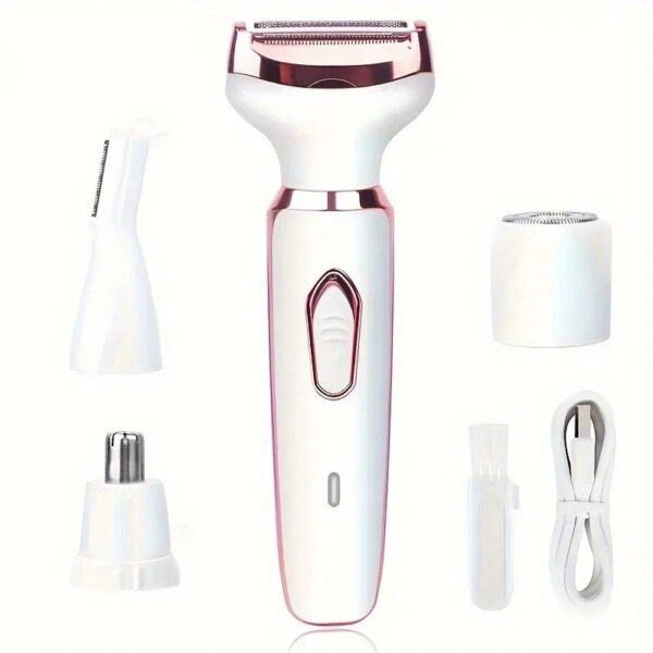 4 In 1 Electric Women Epilator Body hair remover - Image 4